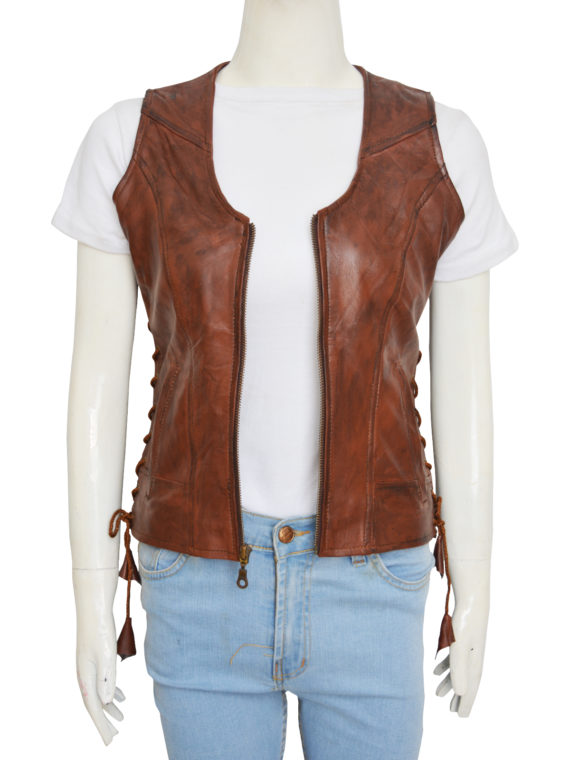 The Walking Dead Danai Gurira Leather Vest