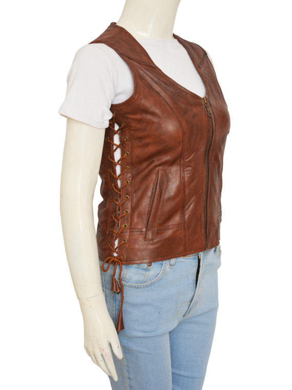 The Walking Dead Gurira Michonne Leather Vest