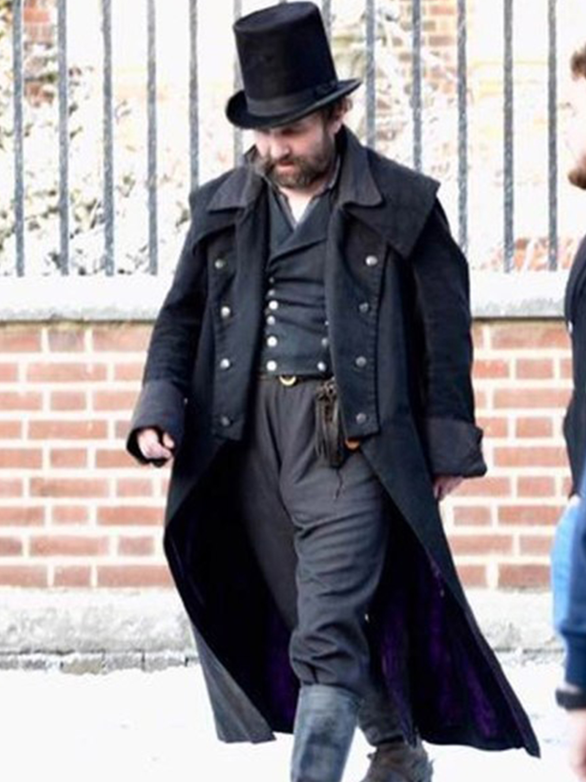 A Christmas Carol Tom Hardy Black Coat