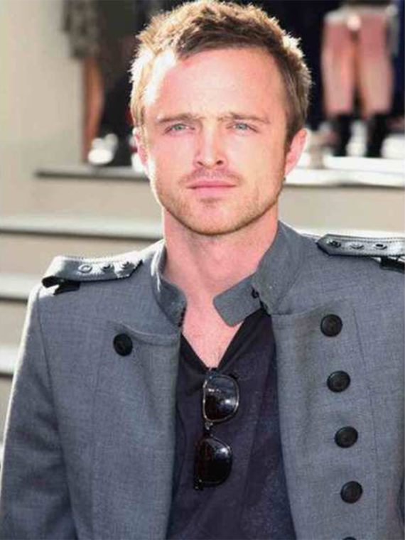 Aaron Paul London Week Coat