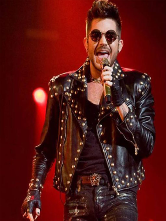 Adam Lambert Black Jacket