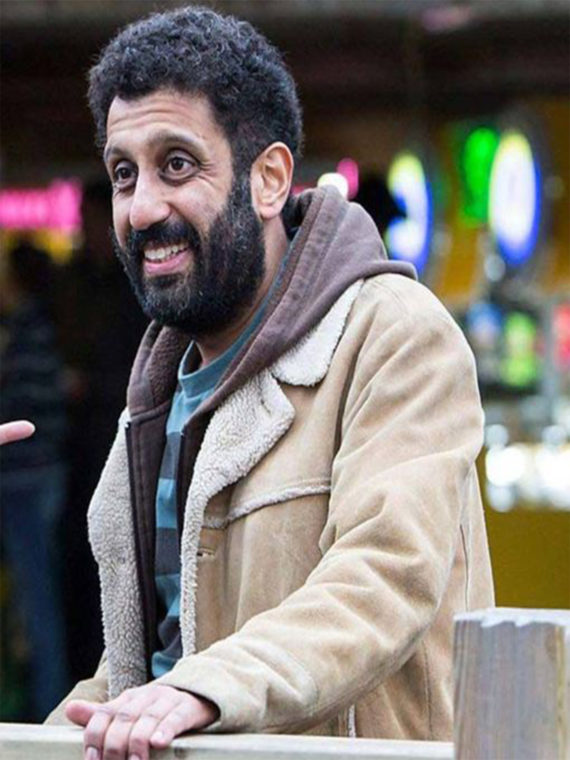 Adeel Akhtar Back Life Jacket