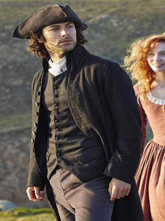 Aidan Turner Poldark Coat