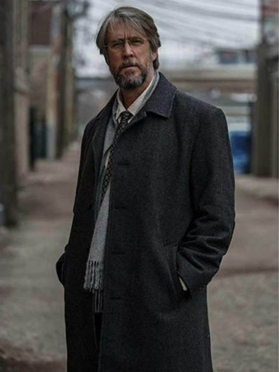 Alan Ruck Captive State Wool Coat