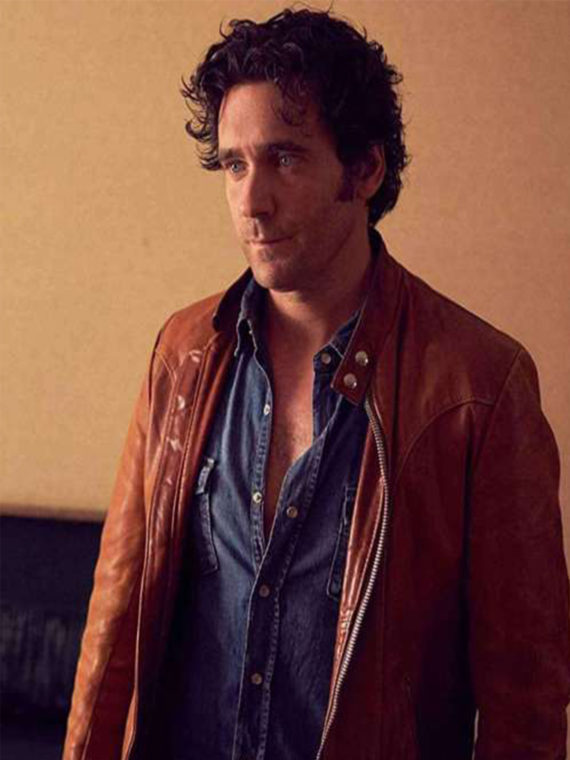 Allan Hawco Caught Leather Jacket