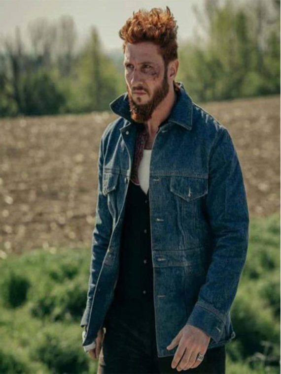 American Gods Pablo Schreiber Denim Jacket