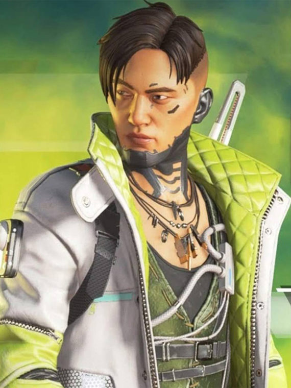 Apex Legends 3 Crypto Leather Coat