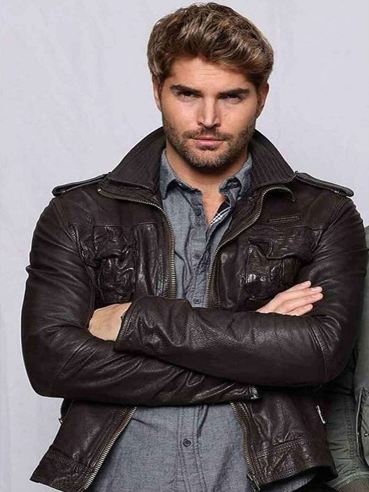 Nick Bateman The Matchmaker’s Playbook Leather Jacket