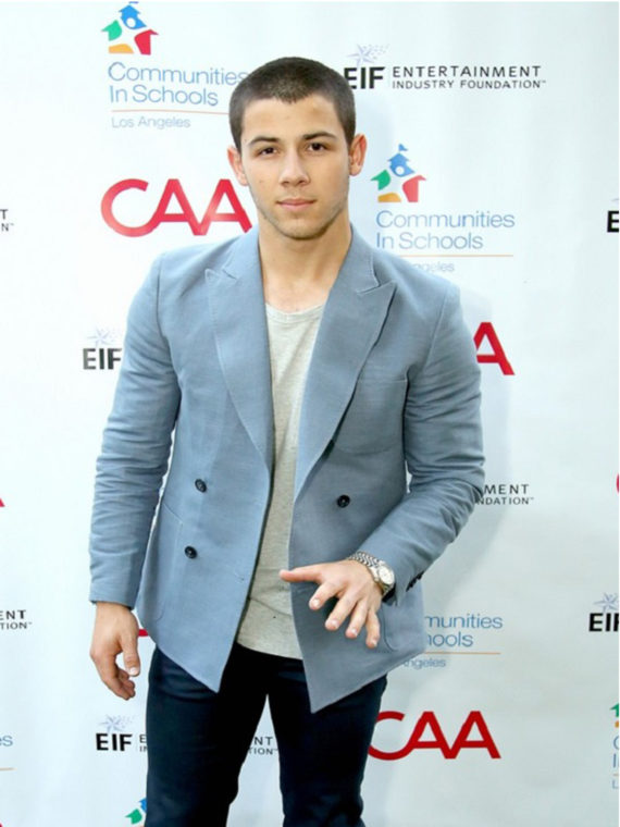 Nick Jonas Baby Blue Blazer - Image 2