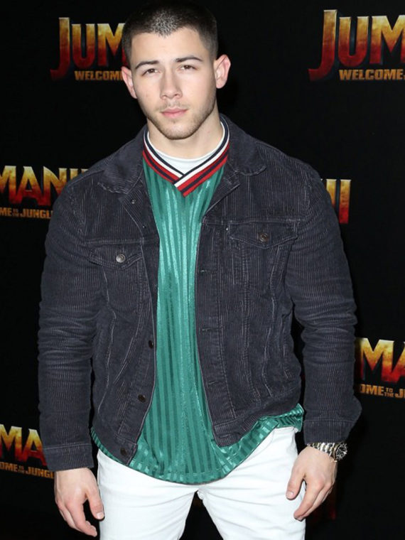 Nick Jonas Jumanji Premiere Jacket