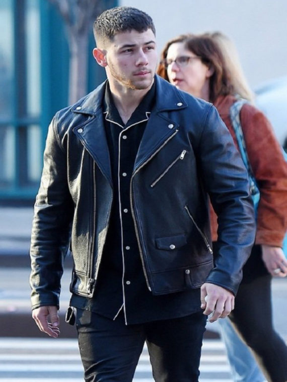 Nick Jonas Motorcycle Jacket