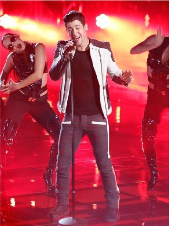 Nick Jonas The Voice Balmain Jacket