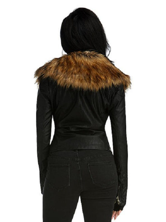 Nicki Minaj Raccoon Fur Jacket