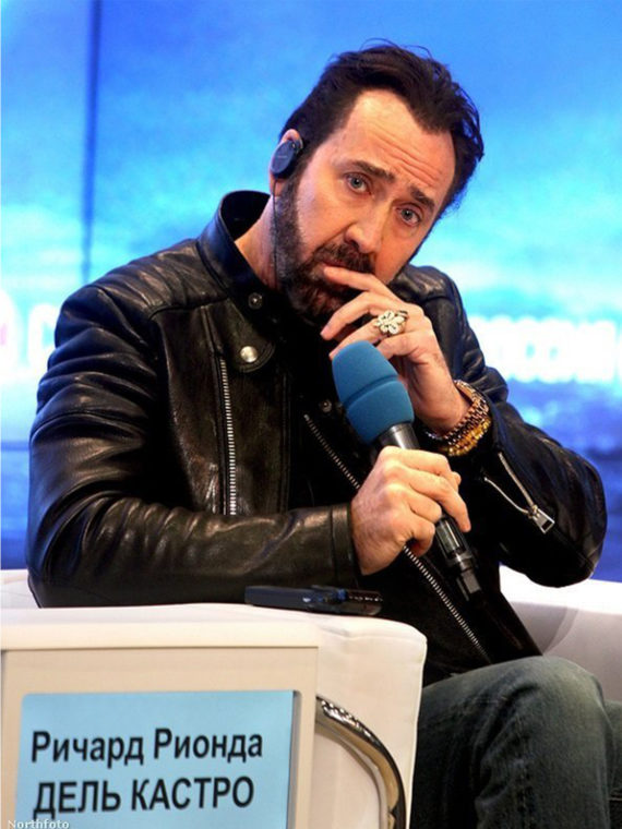 Nicolas Cage Biker Jacket