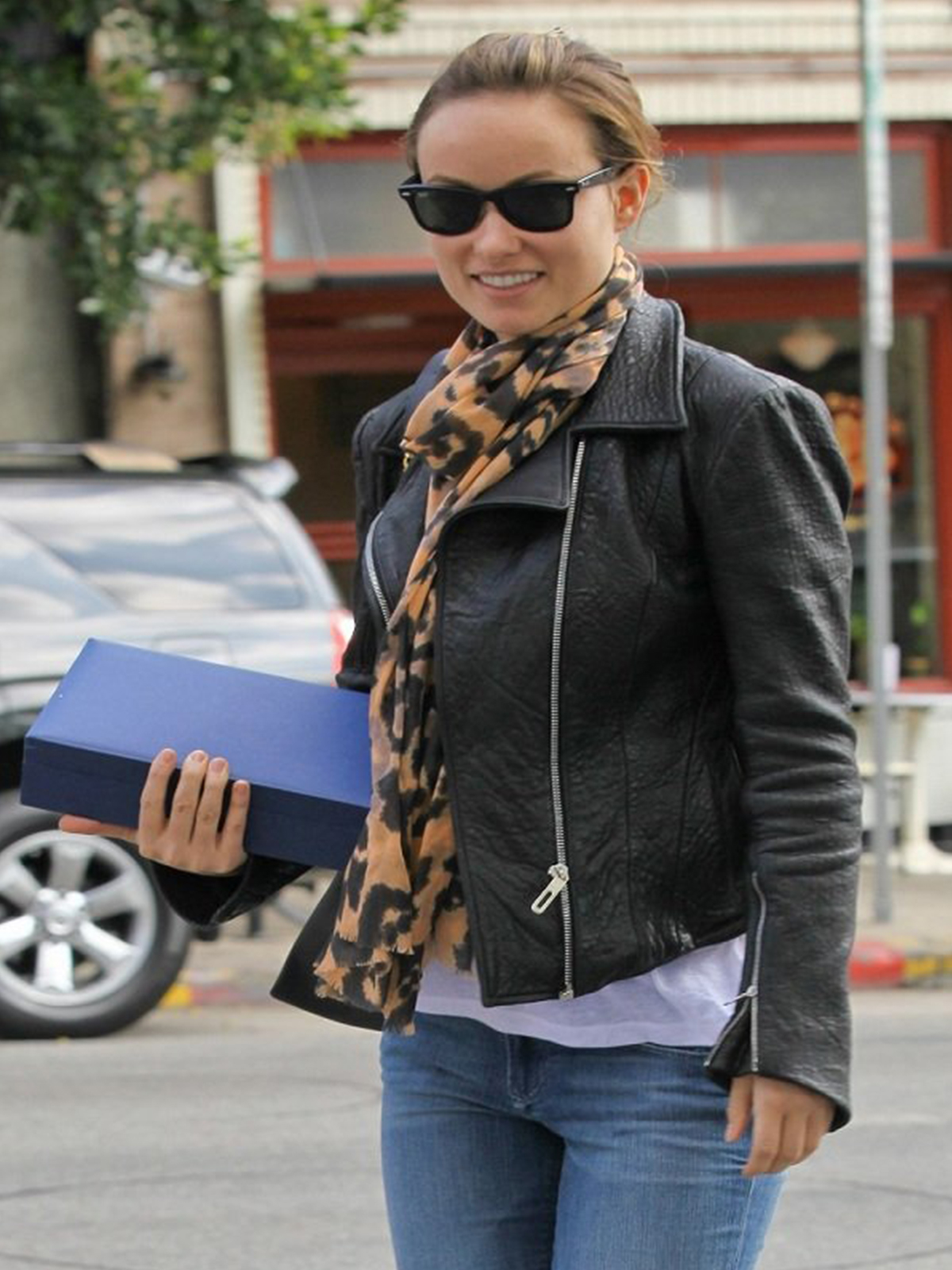 Olivia Wilde Leather Jacket