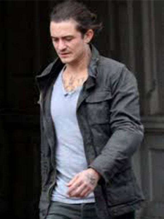 Orlando Bloom Movie Unlocked Jacket