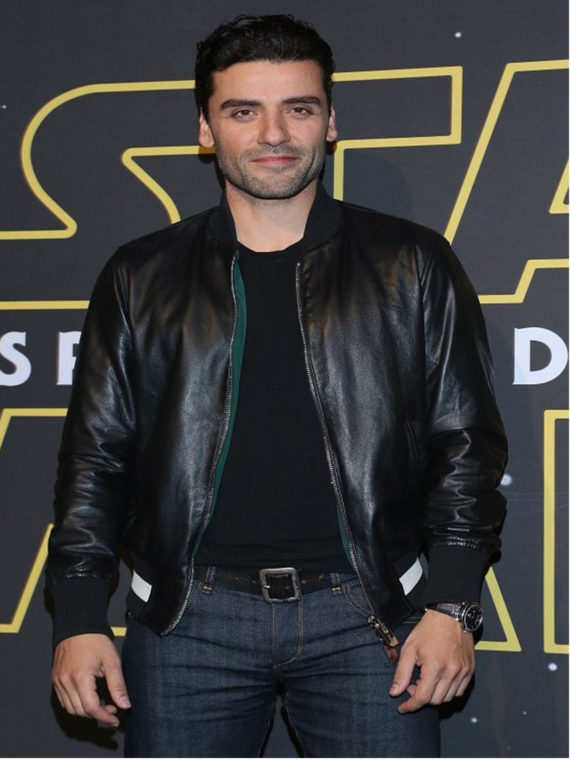 Oscar Isaac Star Wars VII The Force Awakens Jacket