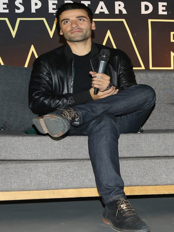 Oscar Isaac Star Wars VII The Force Jacket