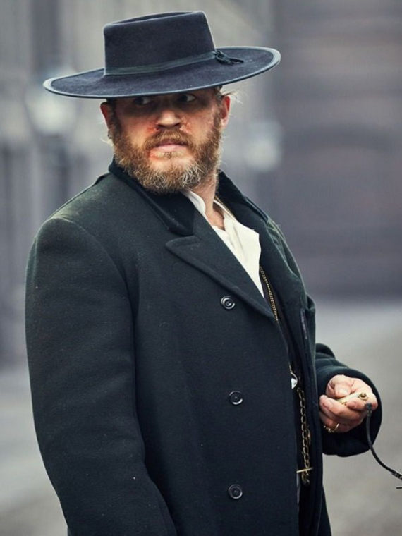 Peaky Blinders Tom Hardy Woolen Coat