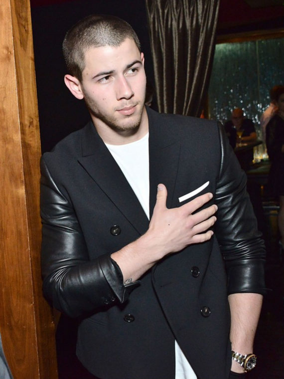 Pre-Oscars Nick Jonas Blazer