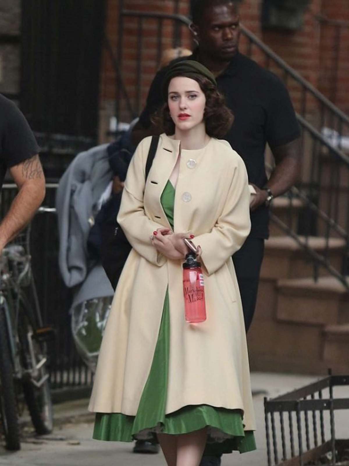 Rachel Brosnahan on the of The Marvelous