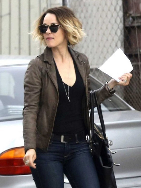 Rachel McAdams Detective Ani Bezzerides Leather Jacket