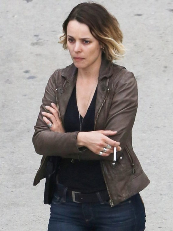 Rachel McAdams Detective Ani Leather Jacket