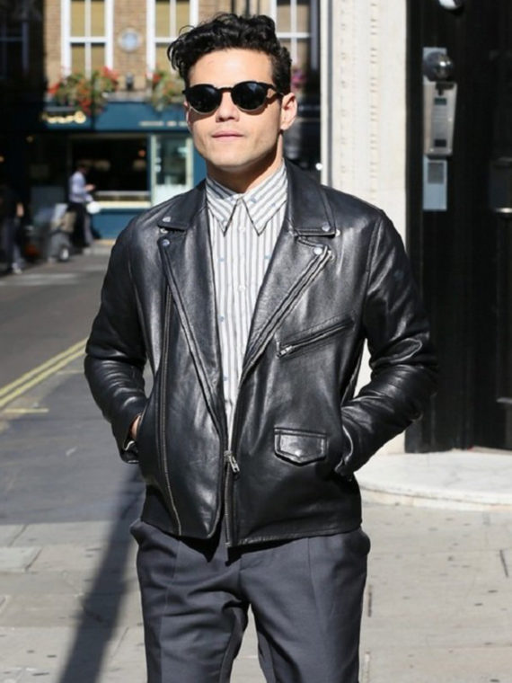 Rami Malek Bohemian Motorcycle Jacket