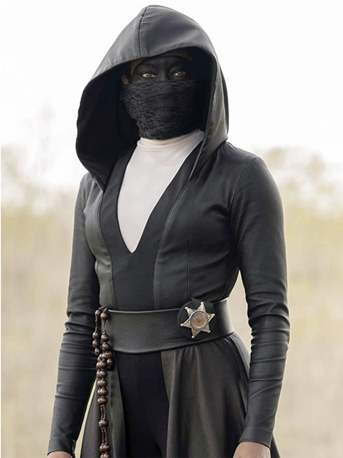 Regina King Hoodie Coat in Watchmen American Drama Series