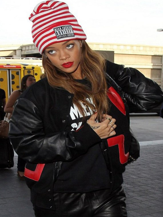 Rihanna Valentine Varsity Jacket