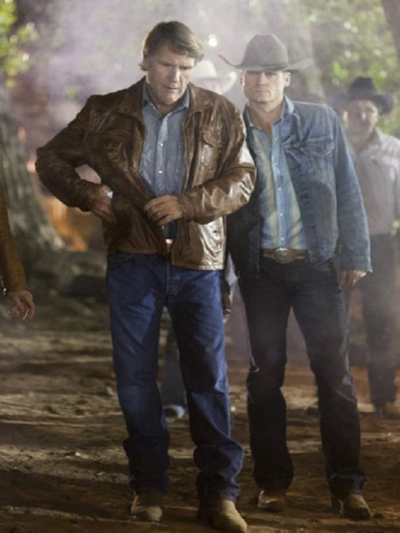 Robert Taylor Sheriff Longmire Brown Jacket