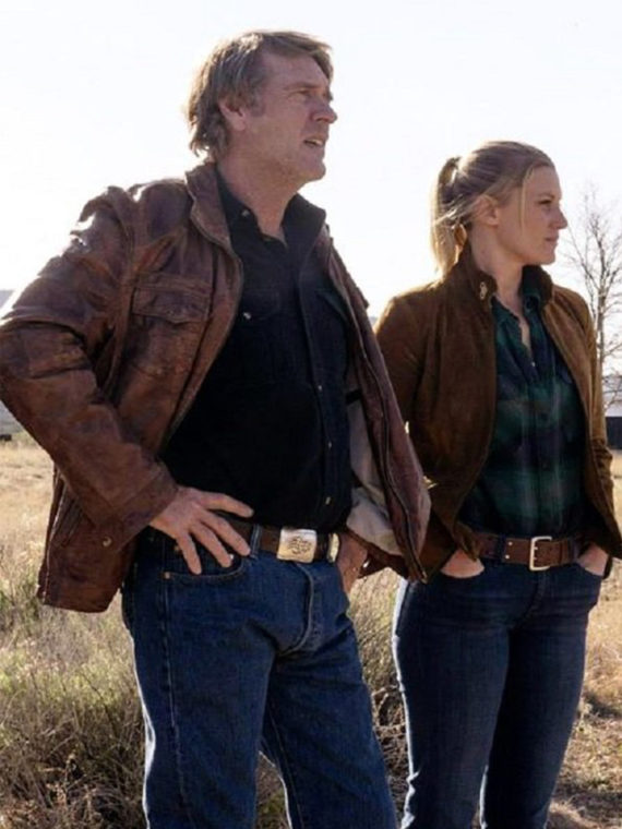 Robert Taylor Sheriff Walt Longmire Brown Jacket