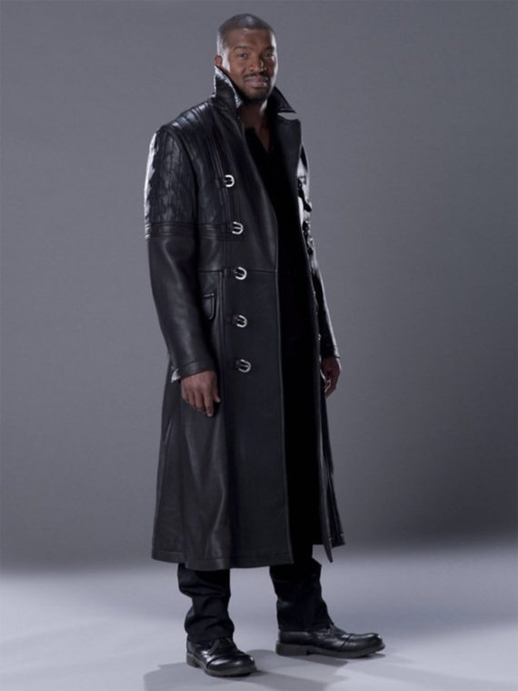 Roger Cross TV Series Continuum Trench Black Coat