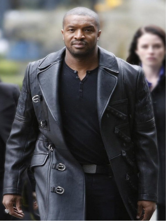 Roger Cross TV Series Continuum Trench Coat