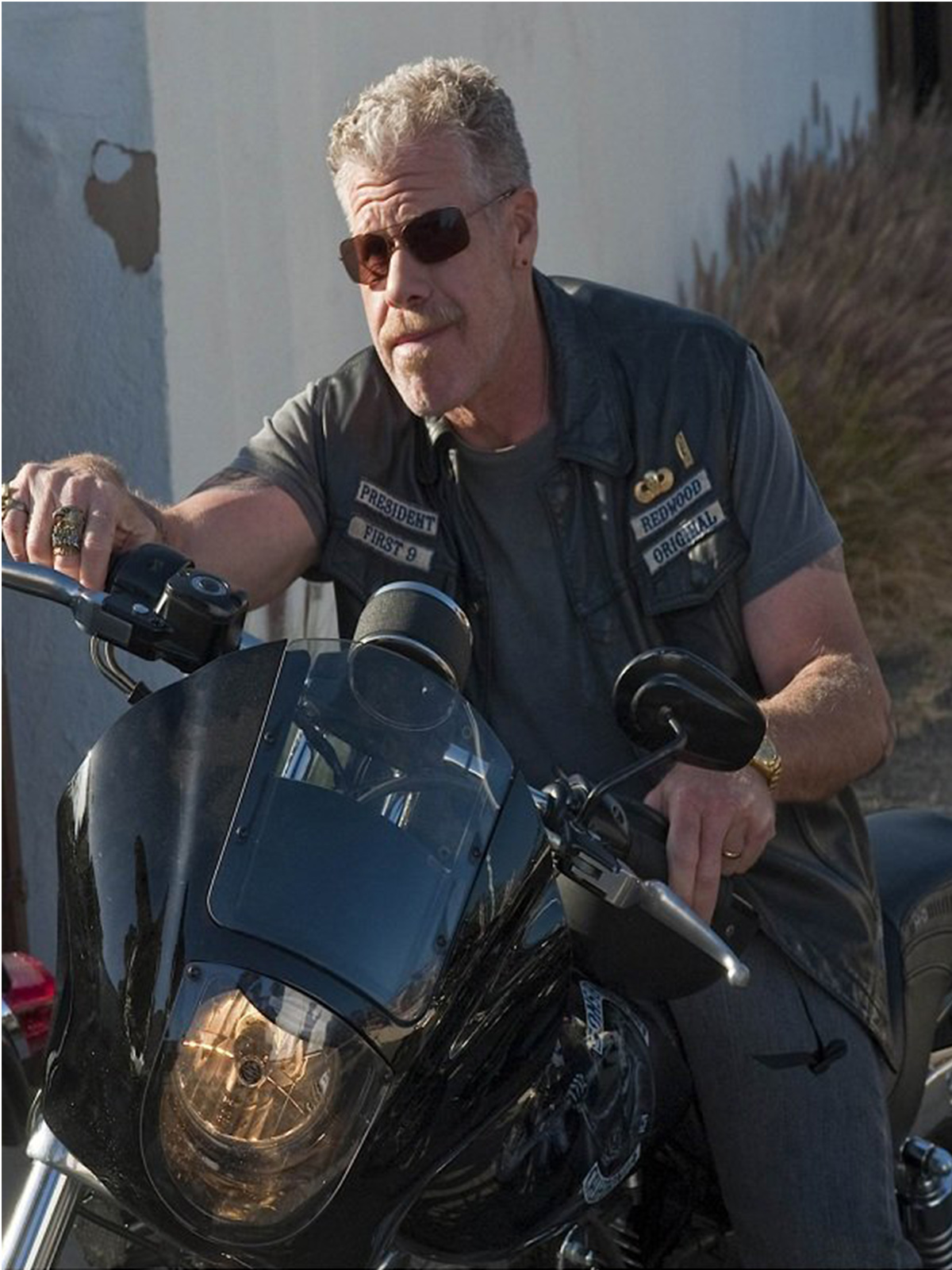 Ron Perlman TV Series Sons Anarchy Vest