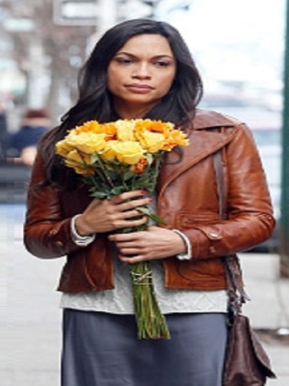 Rosario Dawson The Brown Jacket