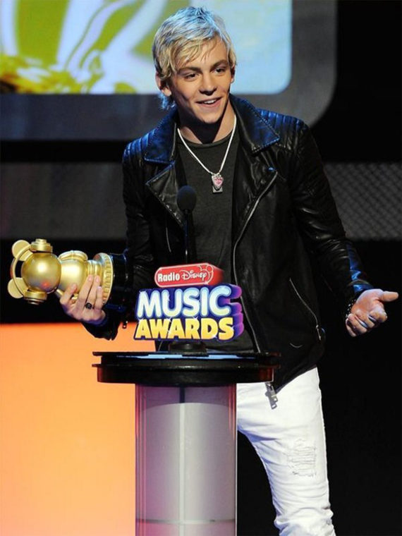 Ross Lynch Black Leather Jacket