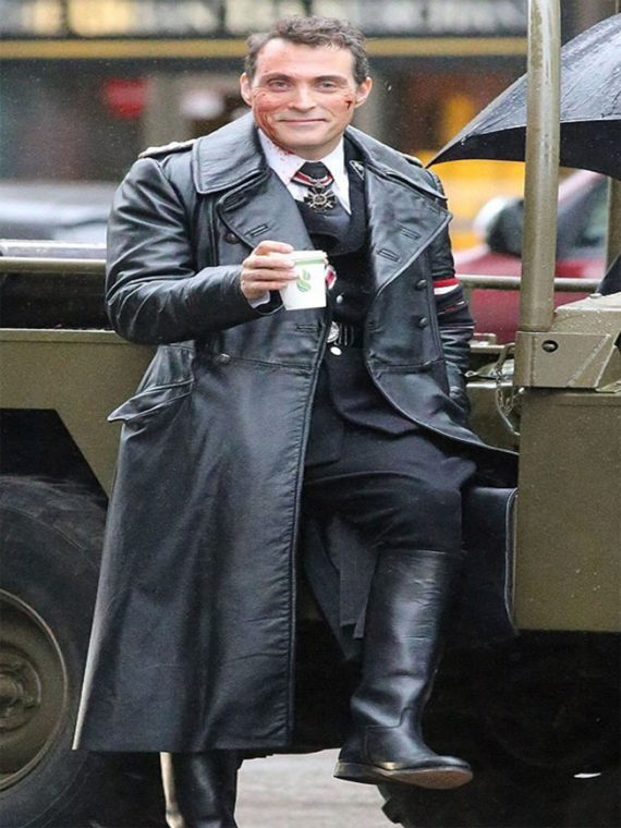 Rufus Sewell The Man in the High Castle Leather Coat