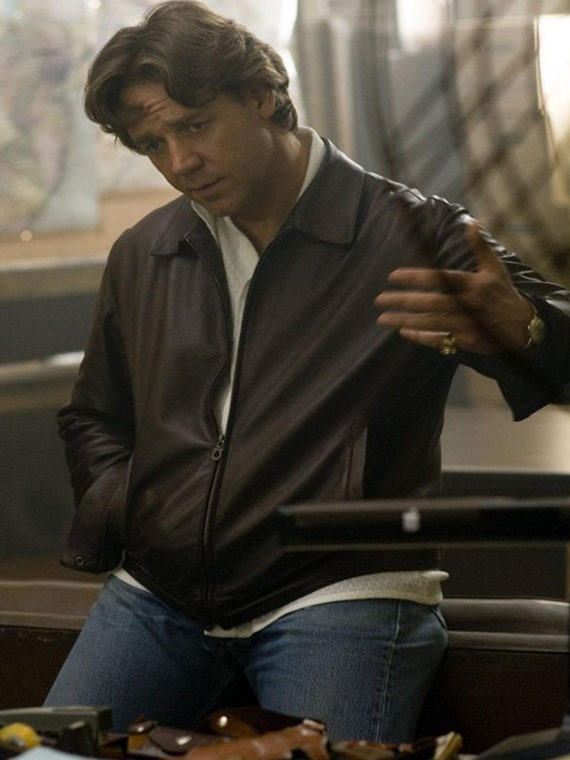 Russell Crowe American Gangster Leather Jacket