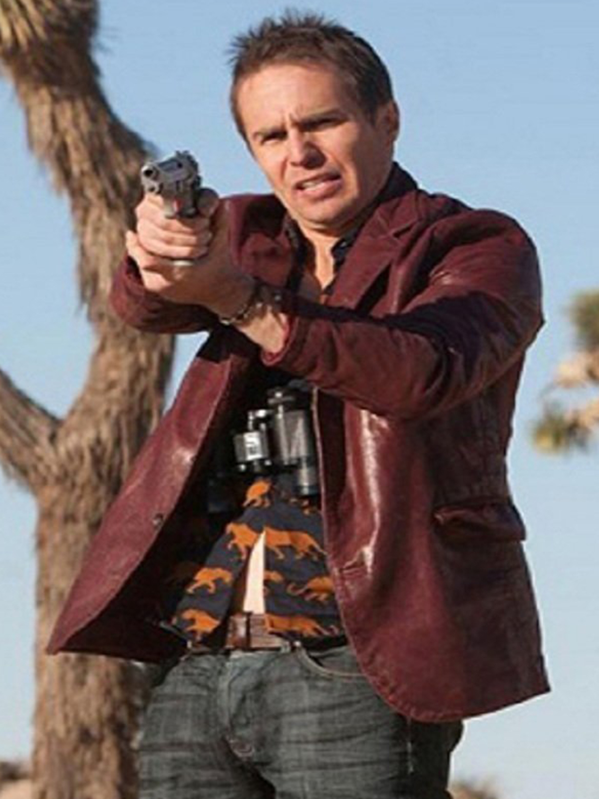 Sam Rockwell Psychopaths Billy Coat