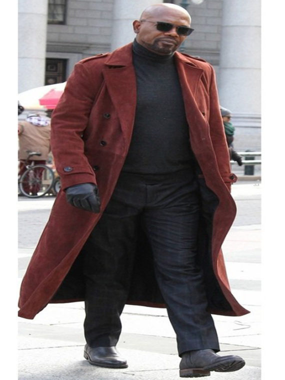 Samuel L Jackson Shaft Coat