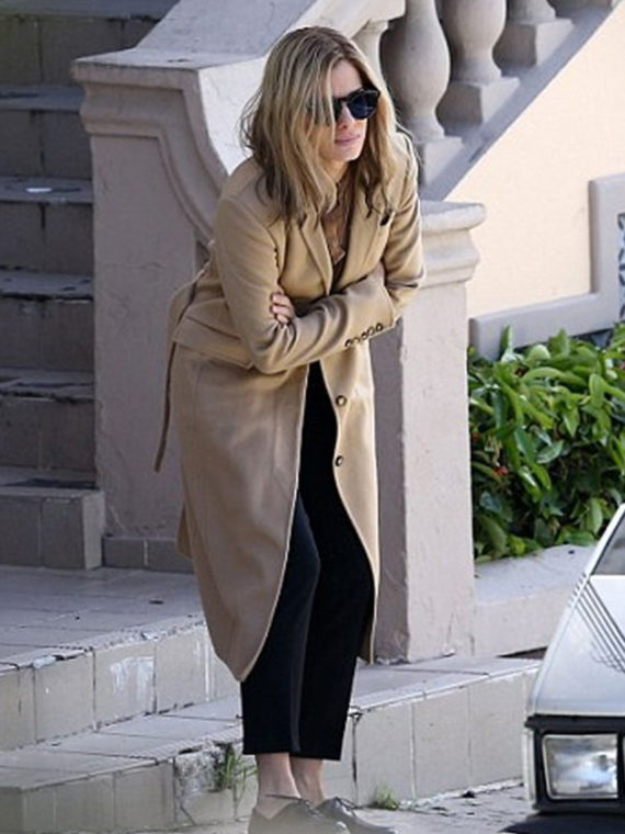 Sandra Bullock Long Coat