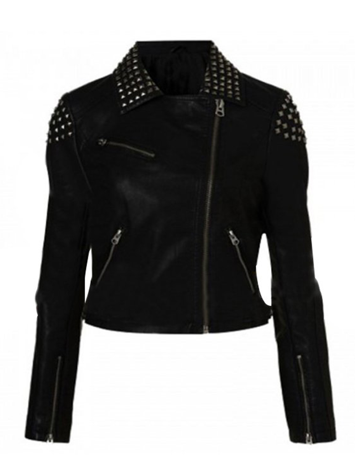 Saraya-Jade Bevis Studded Leather Jacket