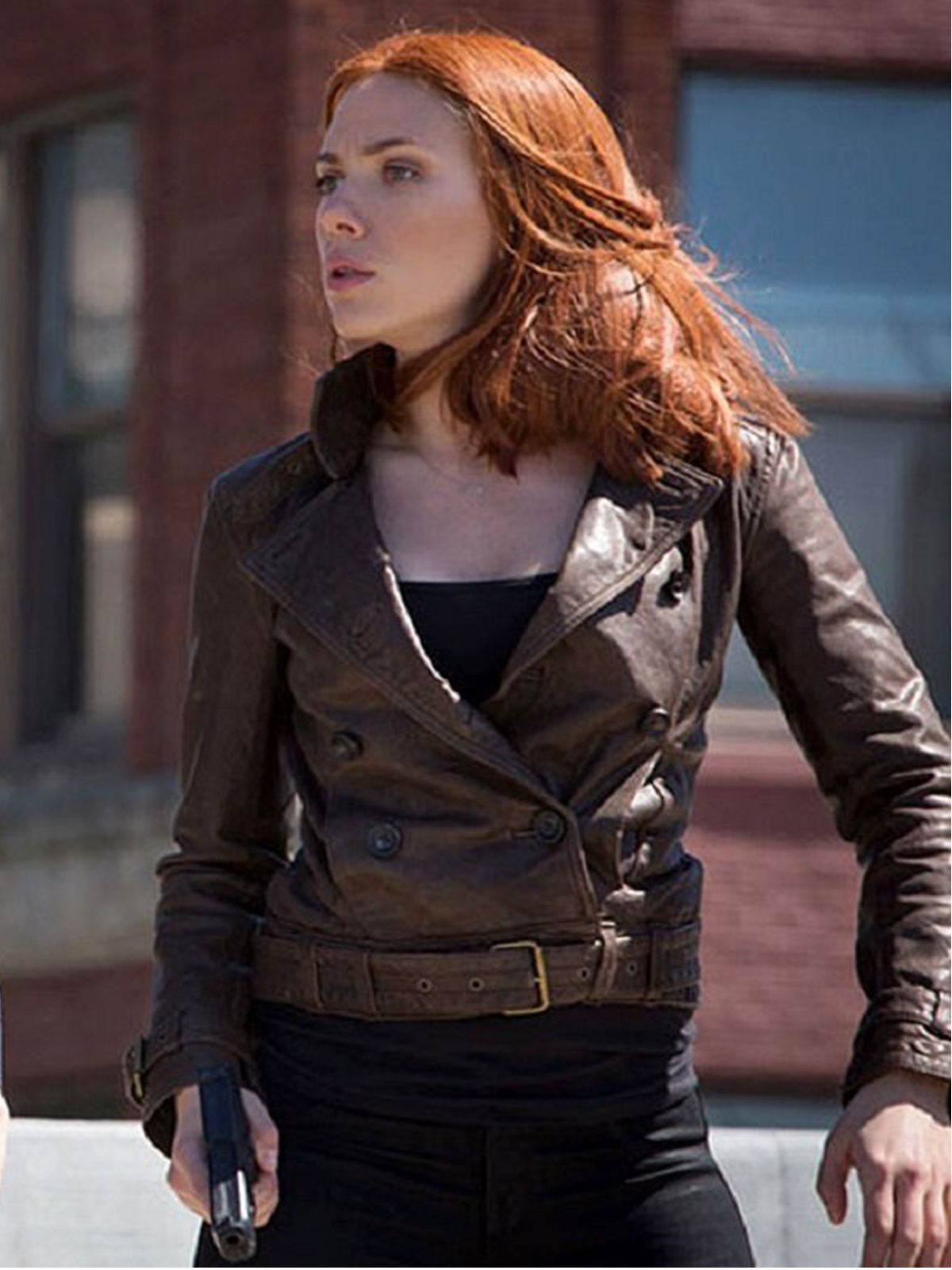 Scarlett Johansson The Soldier Jacket