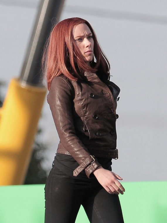 Scarlett Johansson The Winter Soldier Jacket - Image 3