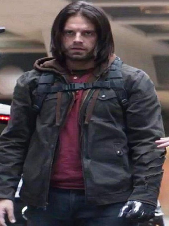 Sebastian Stan Captain America Civil War Jacket