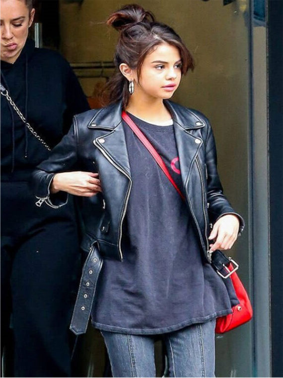 Selena Gomez Motorcycle Jacket