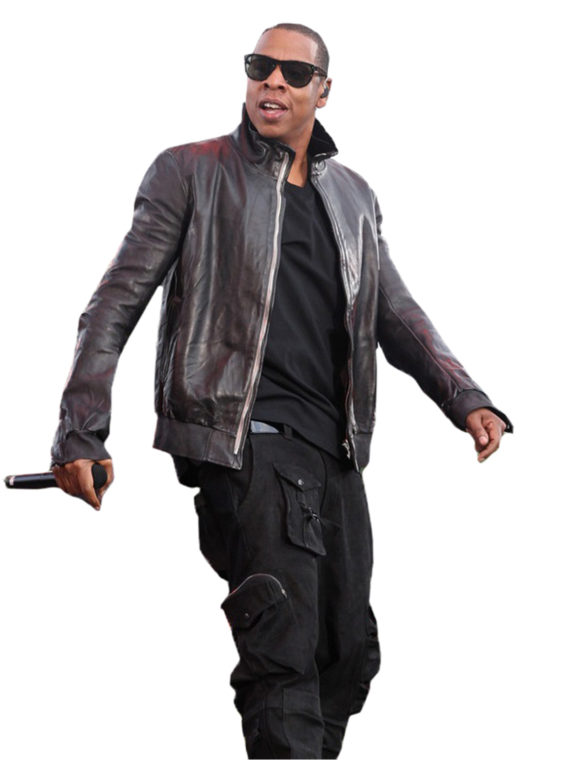 Shawn Corey Carter Jay-Z Singer Leather Jacket