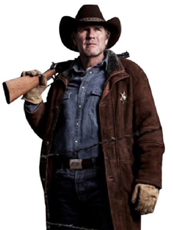 Sheriff Walt Longmire Leather Coat