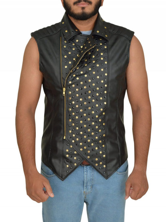 Shinsuke Nakamura Stylish Black Vest